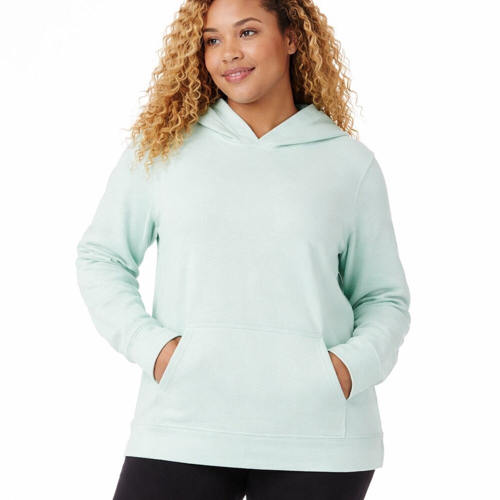 NWT 32 Degrees Hooded Pullover S Mint